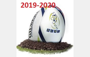 Seniors 2019-2020 = équipe 1 + réserve