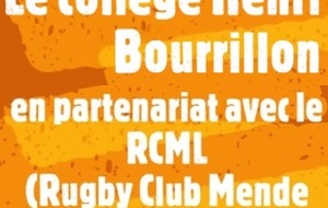 Partenariat collège Bourrillon-RCML