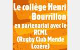 Partenariat collège Bourrillon-RCML