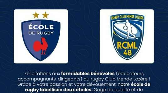 Ecole de rugby RCML Labellisée **